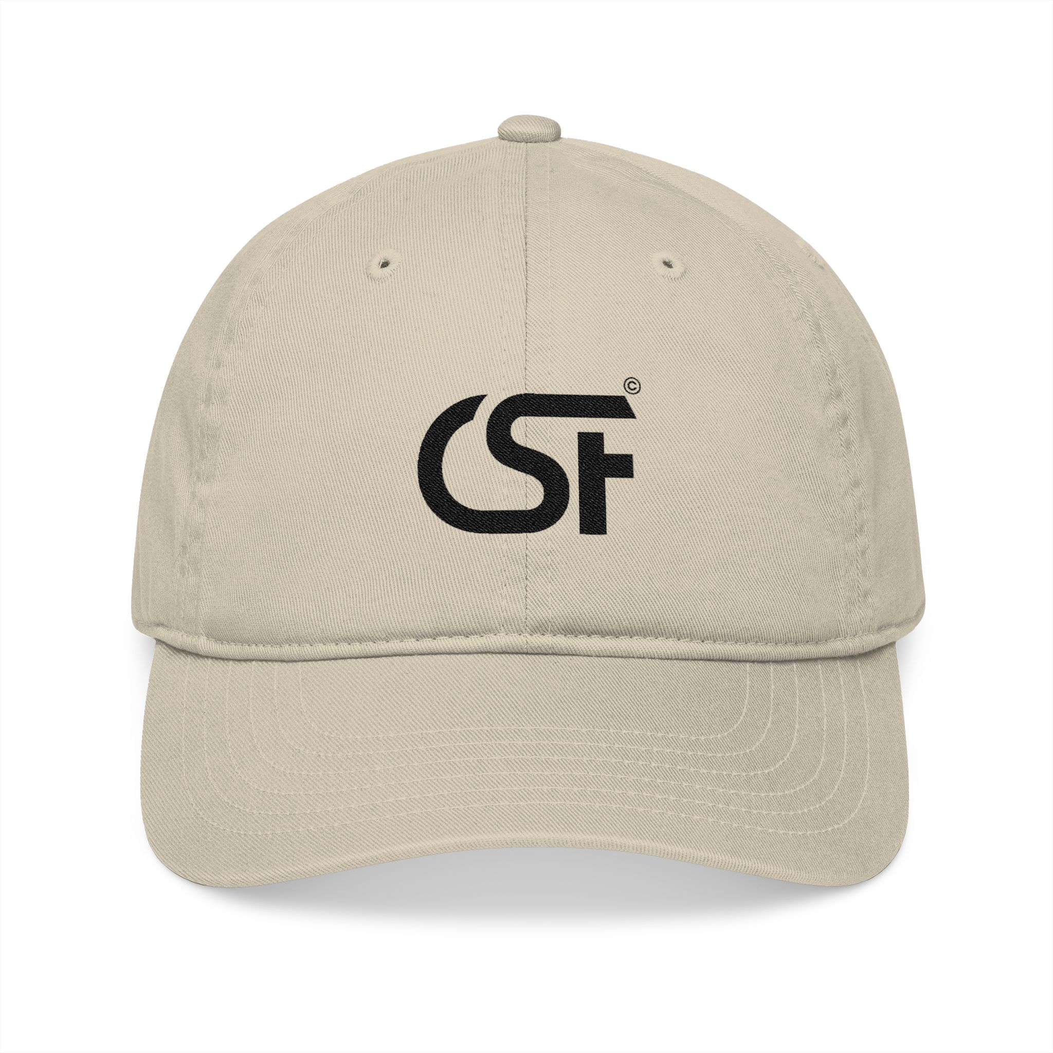 Organic Baseball Cap (Embroidery)
