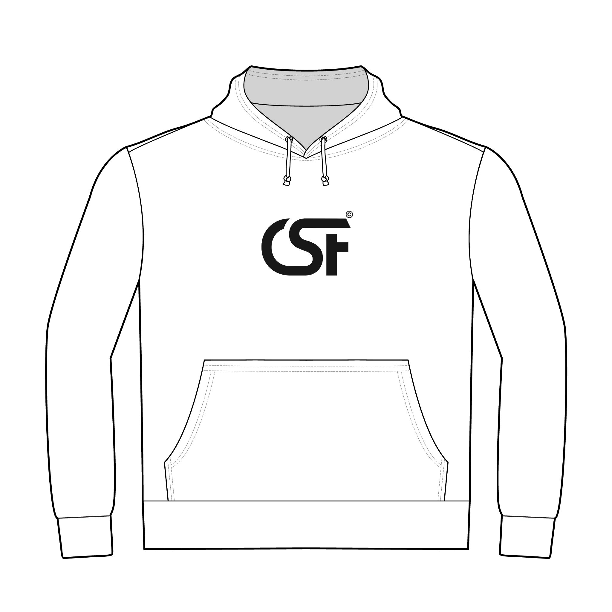 Cliffside Fitness Logo Hoodie — Pullover Gym Sweatshirt