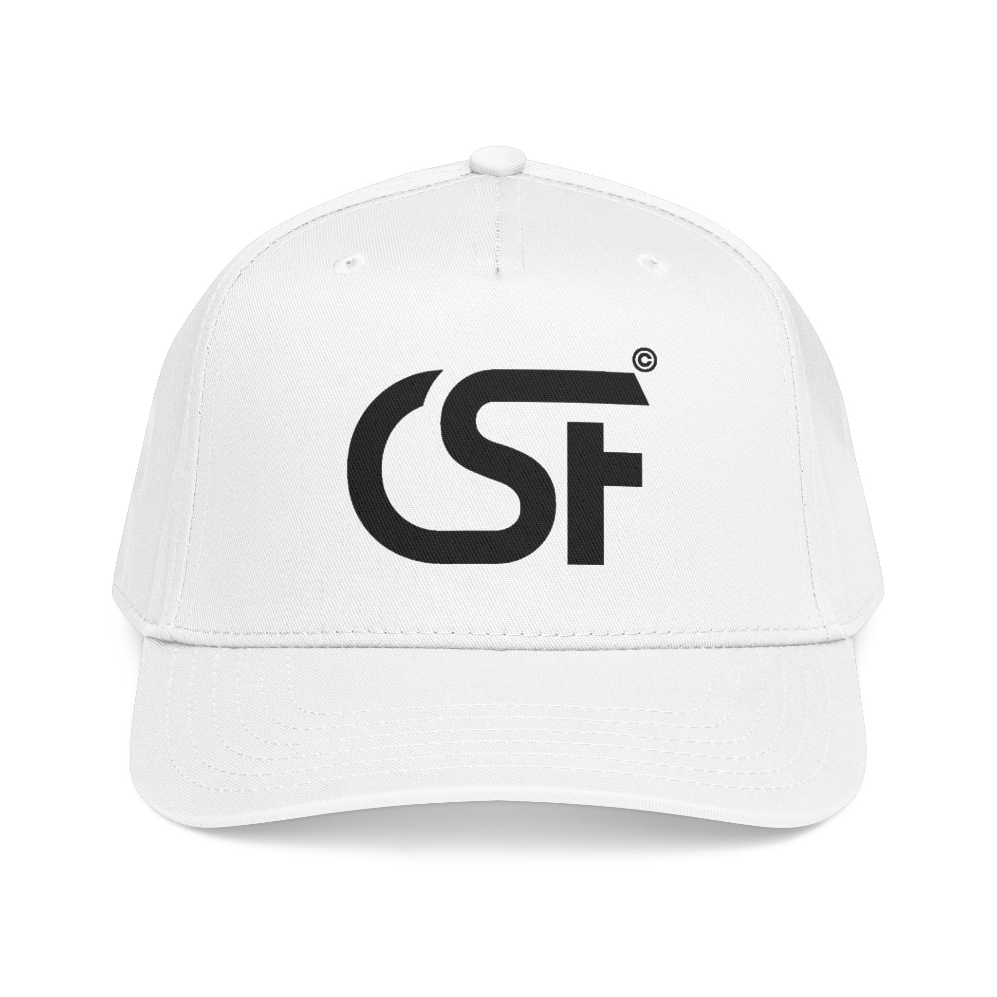 CSF Logo Baseball Cap — Mid Profile Cotton Hat