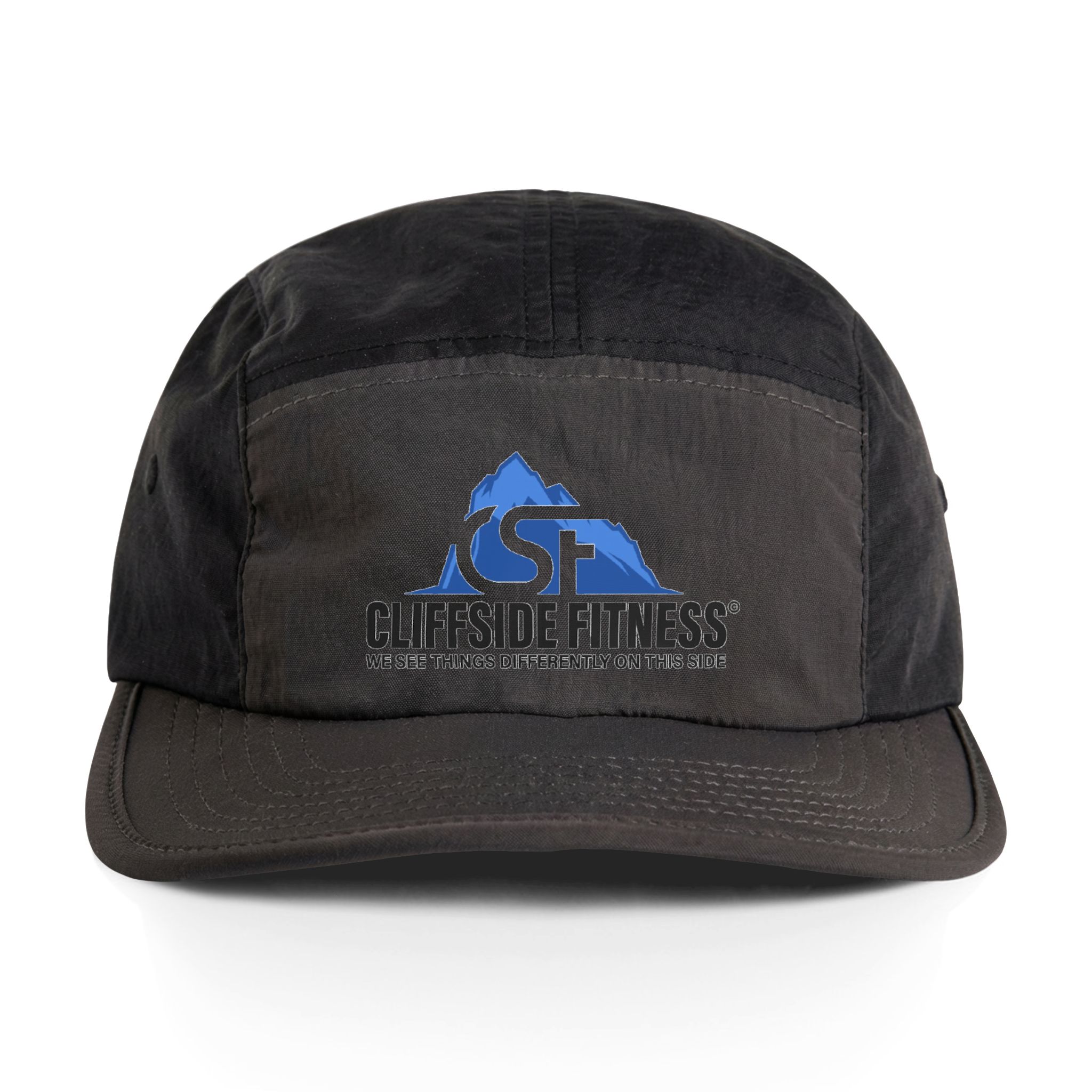 Finn Two-Tone Nylon Cap — Cliffside Fitness Embroidered Outdoor Sport Hat